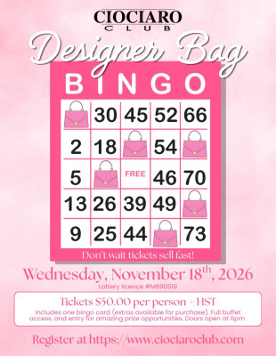 Designer Bag Bingo